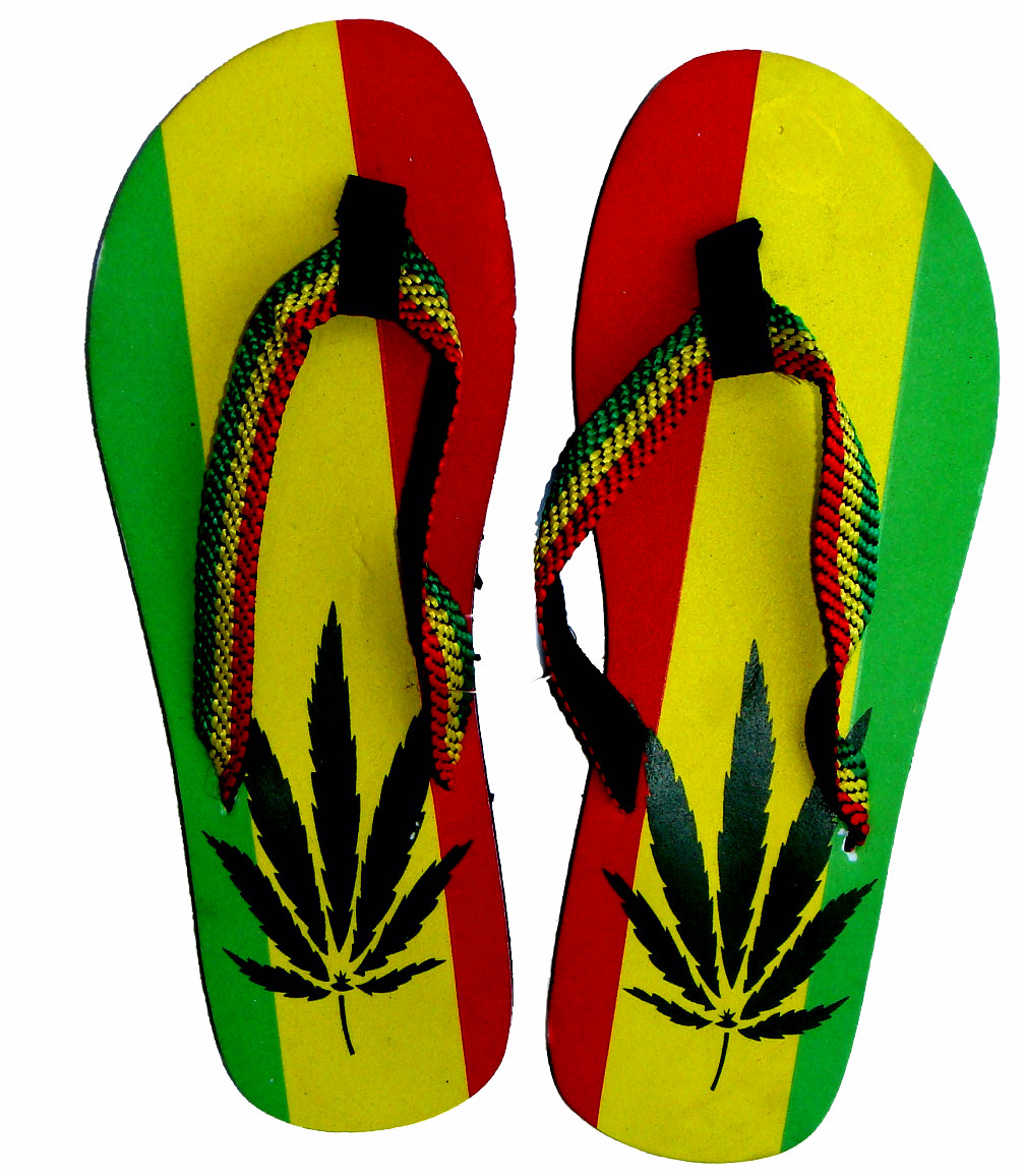 quiksilver rasta flip flops